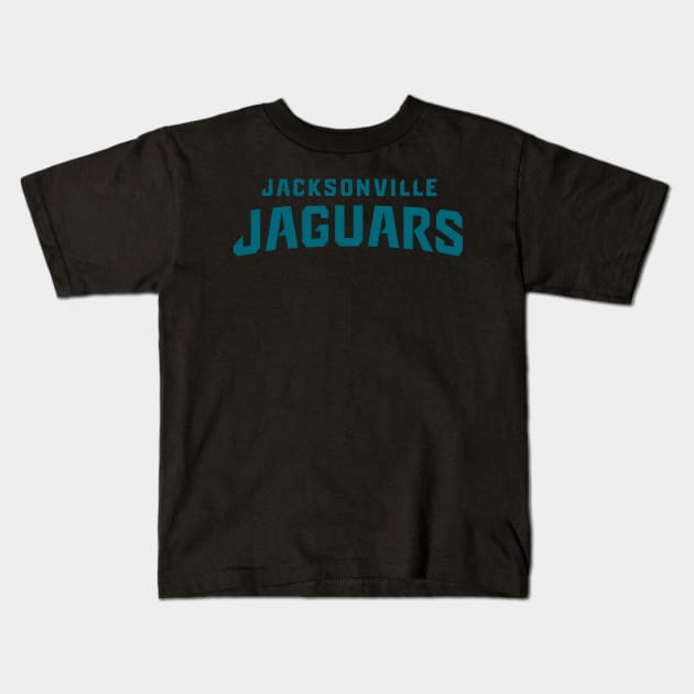 Jacksonville Jaguars Kids T-Shirt by TheFloridaManCollective